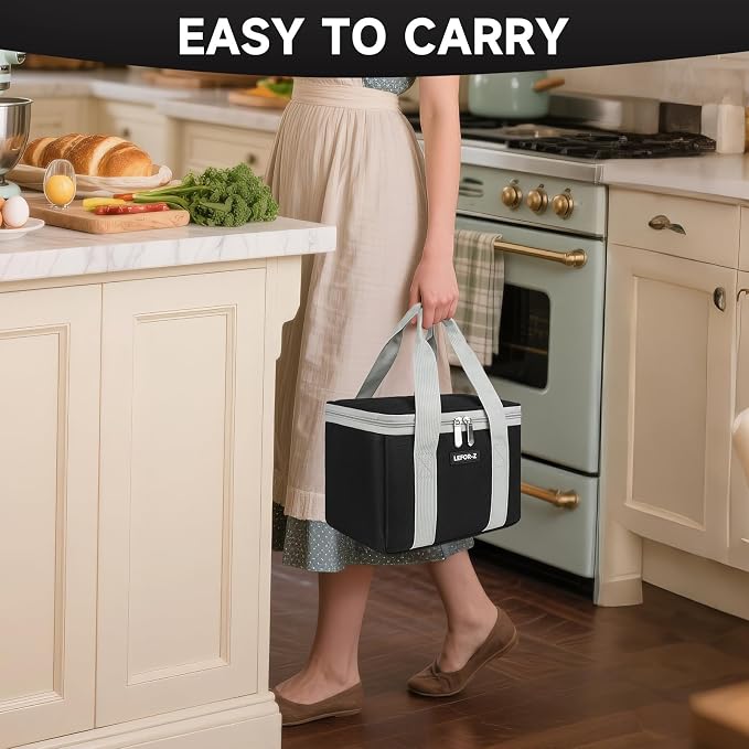 Carrying Bag Case Fits for KitchenAid 5/6/7/9 Ultra Power Speed Hand Mixers | Hand Mixer Travel Bag Portable Storage Organized Case Fits for Kitchen Aid Mixer Accessories,Black(Bag Only)