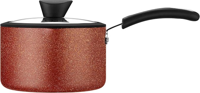 The All-In-One Stone Saucepan and Cooking Pot By Ozeri | Utilizes A Stone-derived Coating From Germany That Is 100% Free of APEO, GenX, PFBS, PFOS, PFOA, NMP and NEP