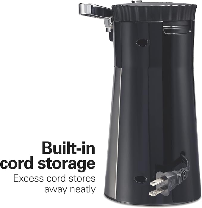 Hamilton Beach OpenStation Electric Automatic Can Opener for Kitchen with Multi Tool and Bottle and Jar Opening Tools,Auto Shutoff,Cord Storage,Sure Cut Technology,Stainless Steel (76382) (Pack of 2)