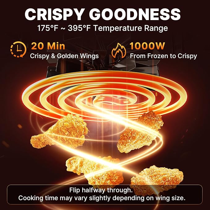 Compact Air Fryer Small, 2.1QT, 4-in-1 Small Mini Airfryer Compact, Bake, Roast, Reheat, 98% Less Oil, Adjustable Temperature & Timer, Quiet, Nonstick & Dishwasher Safe Basket, BPA-Free, Black