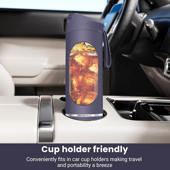 Personal Blender 500ml, USB-C, Ice Crush | BPA-free PCTG cup,304SS blades,50W ice crush,USB-C rechargeable,500ml lightweight,for gym/outdoor/beach/office/travel