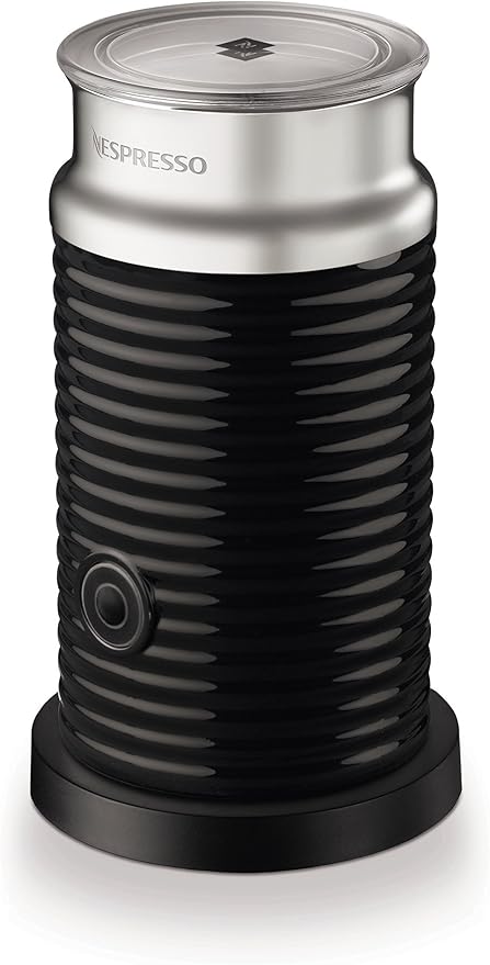 Nespresso Aeroccino3 Milk Frother, One Size, Black (Renewed)