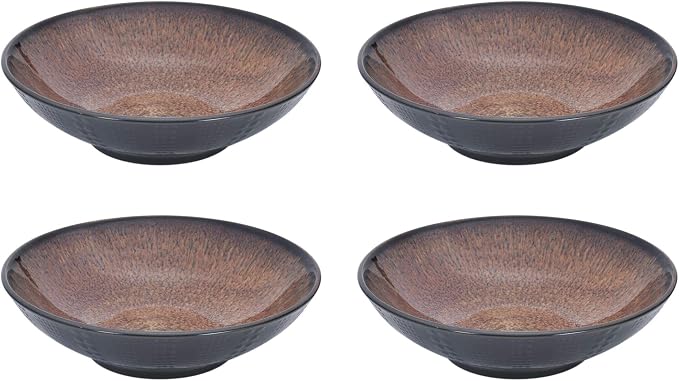 Mikasa Gourmet Basics Verona 16-Piece Stoneware Dinnerware Set, Service for 4, Includes Dinner Plates, Salad Plates, Soup Bowls and Mugs, Dishwasher and Microwave Safe