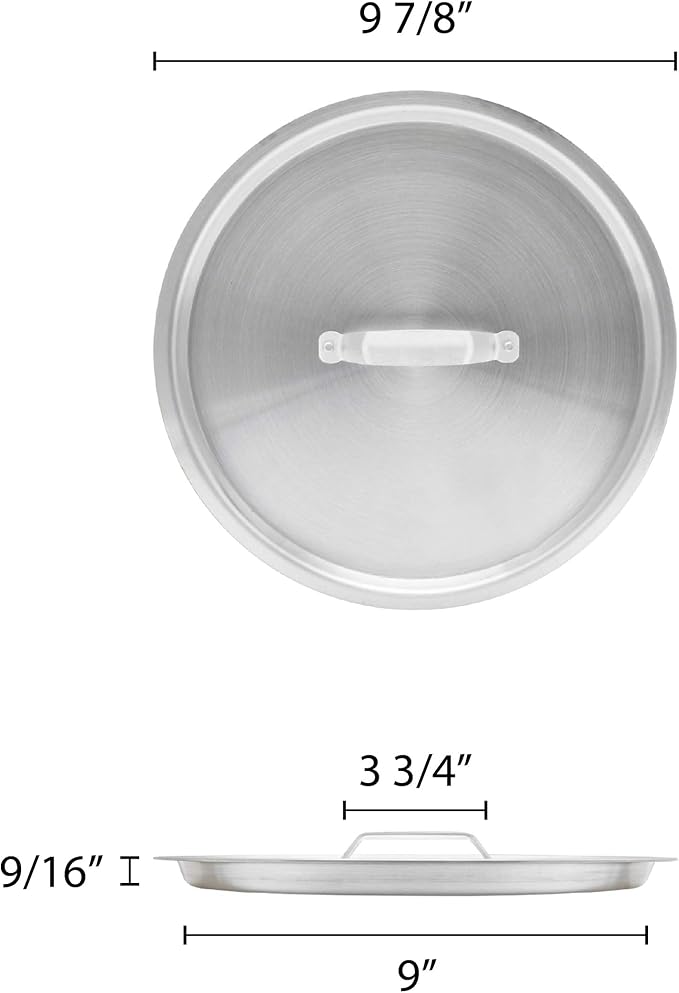 Thunder Group Pot Lid, 8 Quart, Silver