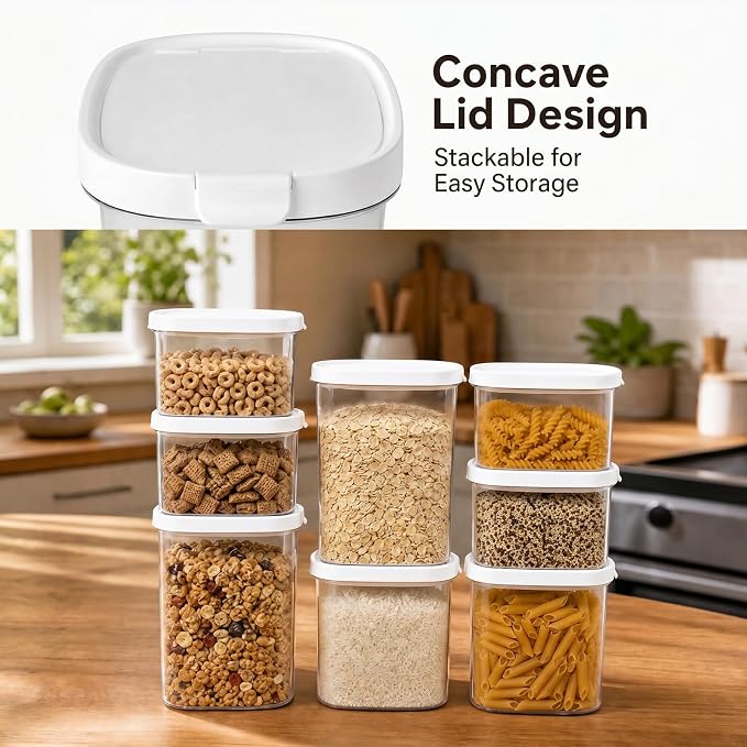 Airtight Coffee Canister, 34oz with Magnetic Scoop, Bean Storage | BPA Free, 1000ml/1.06 Qt，for Ground Coffee, Beans, Tea, Sugar, Office Snacks, Pantry Storage, Light Blocking, Stackable
