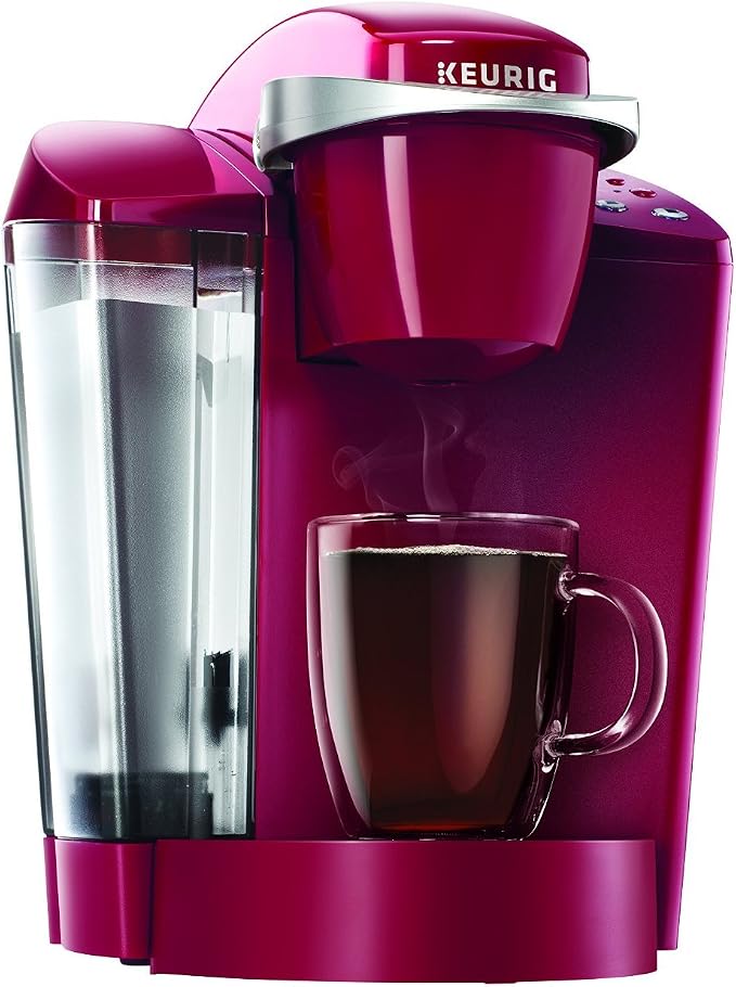 Keurig K-Classic Single Serve K-Cup Pod Coffee Maker, Rhubarb