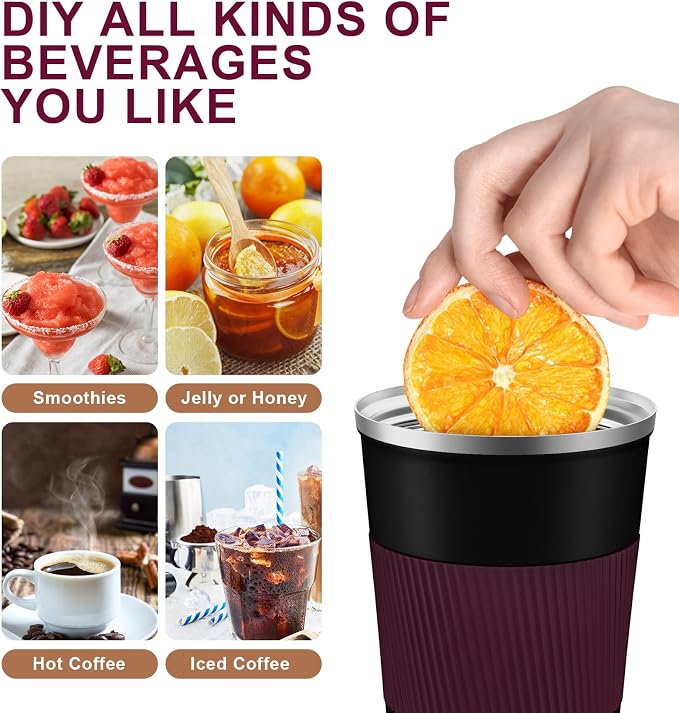 KETIEE Travel Mug 12oz, Insulated Coffee Mug with Leakproof Lid, Travel Coffee Mug Vacuum Stainless Steel Double Walled Reusable Coffee Cup for Hot and Iced Coffee Tea Water