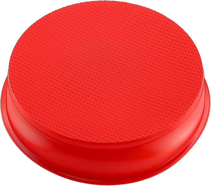 Bekith 4 Pack 9" Silicone Round Cake Pans, Silicone Cake Pans for Baking, Quick Release Baking Mold Round