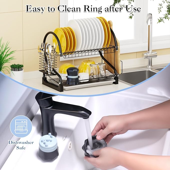 Garlic Crusher, Garlic Press Also for Ginger, Nuts, Chili, Herbs, Twist Mincer Easy Squeeze Manual Press Peeler with Peeler And Scraper, Easy to Clean