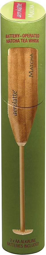 Aerolatte Matcha Tea and Milk Frother, For A Smooth Matcha Latte, BPA Free, Batteries Included
