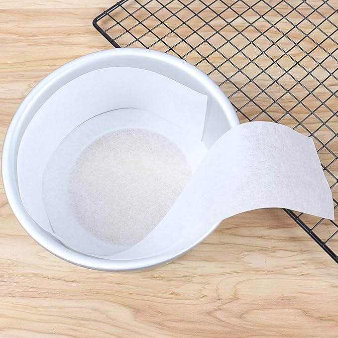 Cake Pan Liner, Nonstick Parchment Paper Liner Roll for Cake Pan, Springform Pan (4in x 164ft)