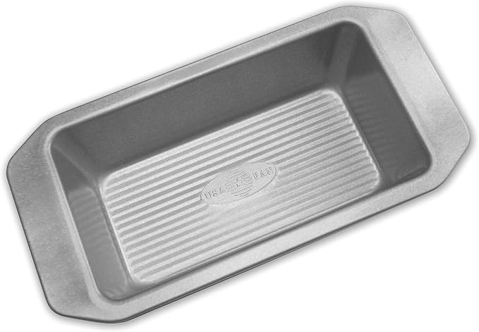 USA Pan American Bakeware Classics 1-Pound Loaf Pan, Aluminized Steel, 1 Pound