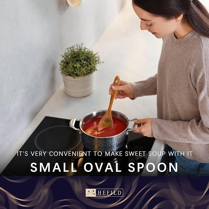 Wooden Spoons for Cooking, 11-Piece Acacia Wood Utensil Gift Set | Spoons and spatulas stir, mix, flip and serve; gift-ready box makes it ideal for housewarmings, weddings and new kitchens.