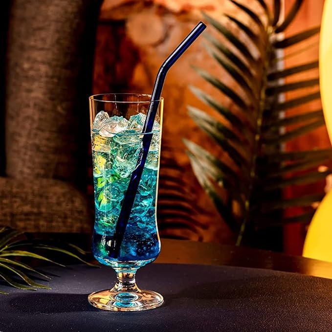 KROSNO Cocktail Glasses Set of 6, 10.1 oz, Avant-Garde Collection | Drinking Glasses for Cocktails, Lead-Free Crystal Glassware, Aperol Spritz Glasses, Dishwasher Safe
