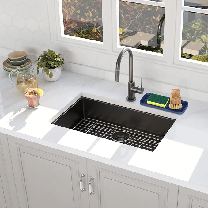 EG-SIPRO Silicone Sink Organizer Tray, 2-Pack, SASA Color, Unisex | Silicone Soap/Sink/Drip Tray, Kitchen Sink Organizer, Small Mats for Counter, Soap Dish Tray, Dishwashing Accessories
