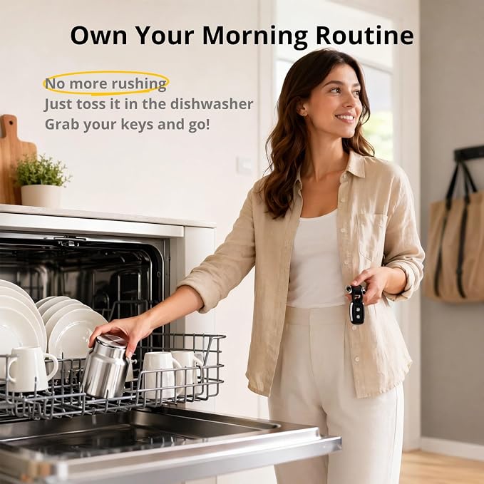 Detachable Milk Frother and Steamer: Hands-Free Froth & Clean 11.8oz | Dishwasher Safe Stainless Steel Jug - 4-in-1 Electric Automatic Hot/Cold Foamer & Hot Chocolate Maker for Latte Cappuccino