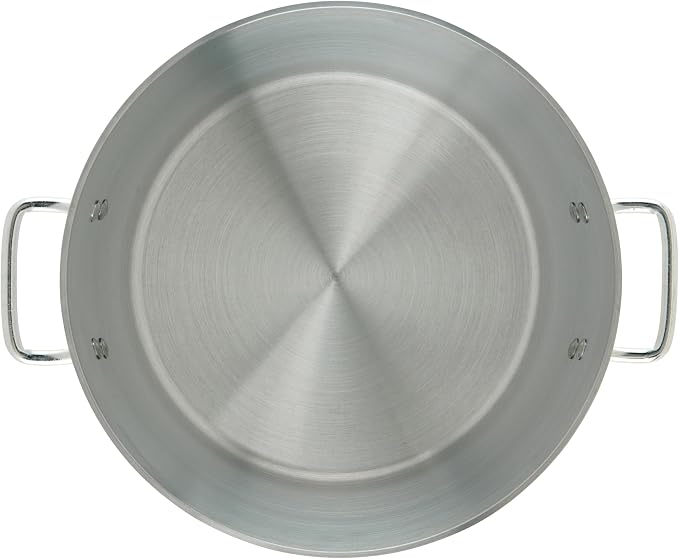 Winco 20 qt Elemental Aluminum Sauce Pot | Great for Sauces, Soups, Stocks and Batch Cooking