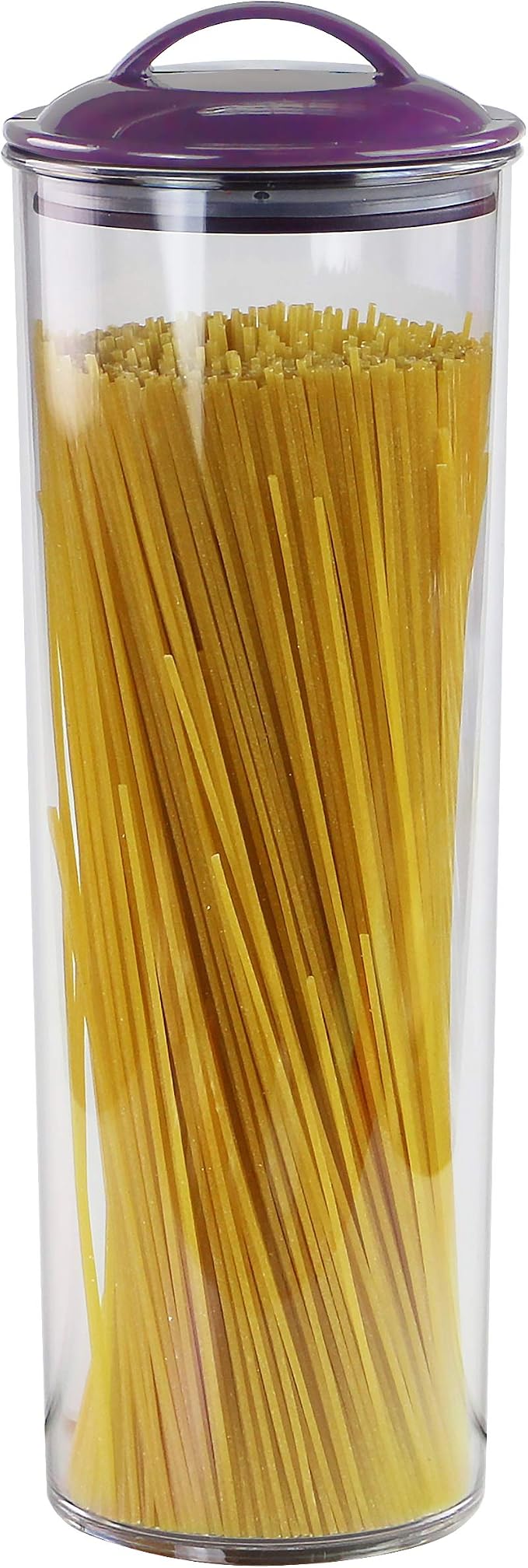 Calypso Basics by Reston Lloyd Acrylic Storage Canisters, Spaghetti, Plum