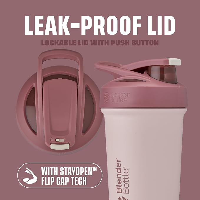 BlenderBottle Sport Sleek Stainless Steel Shaker Bottle 25 oz Target