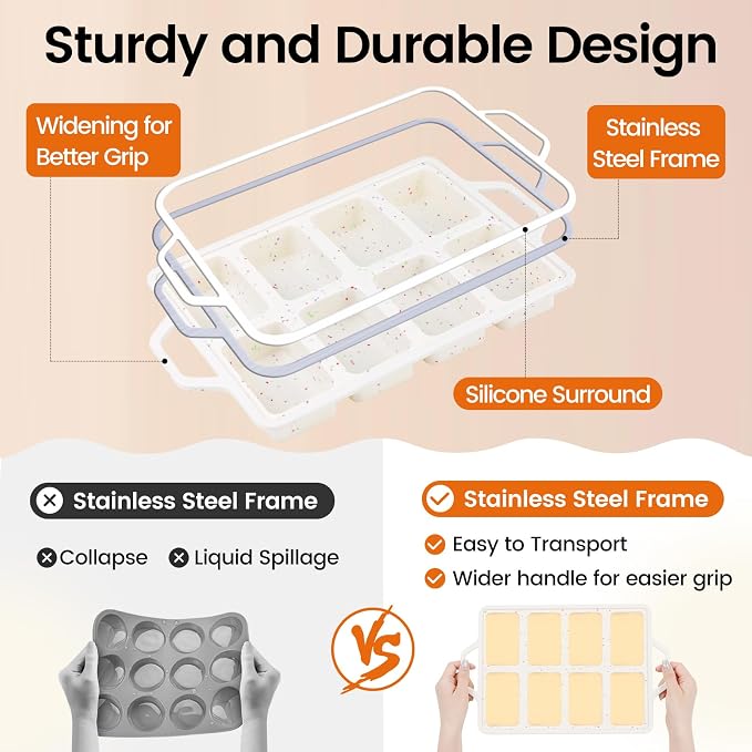 Single 8-Cavity Mini Silicone Loaf Mold, BPA-Free Reinforced Rim For Treats | Compact 8-Cavity Design Makes Mini Bites, BPA-Free Silicone And Sturdy Rim Support Easy Release For Snacks And Handmade Gifts