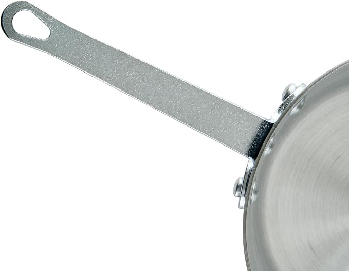 Winco 2 1/2 qt Heavy-Duty Tapered Aluminum Sauce Pan, 2.5 qt | Great for Cooking, Food Preparation and Restaurant Kitchens