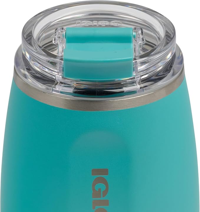 Igloo 10 oz Wine Tumbler | Stainless Steel Drinkware | Lagoon Teal