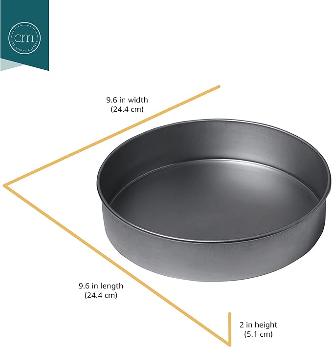 Chicago Metallic Professional Non-Stick Round Cake Pan, 9-Inch