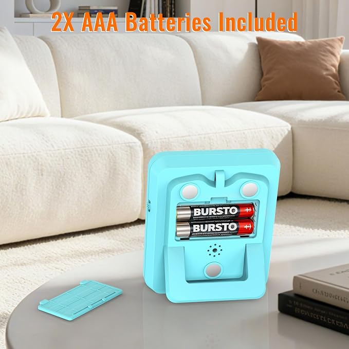 Digital Dual Kitchen Timer, Multiple Channels Countdown Timer | 3-Groups Triple Timer with Magnet-Back Memory-Preset Large Display Adjustable Volume, 3A Battery Included, Ideal for Cooking