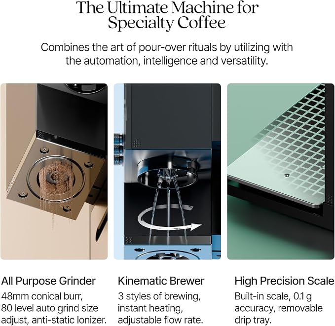 xBloom Studio Coffee Machine, Drip Coffee Maker, Grinder&Scale, AppControl