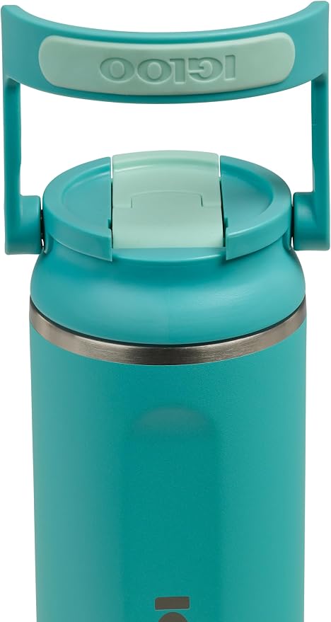 Igloo 20 oz Stainless Steel Tumbler | Sport Sipper Bottle | Lagoon Teal