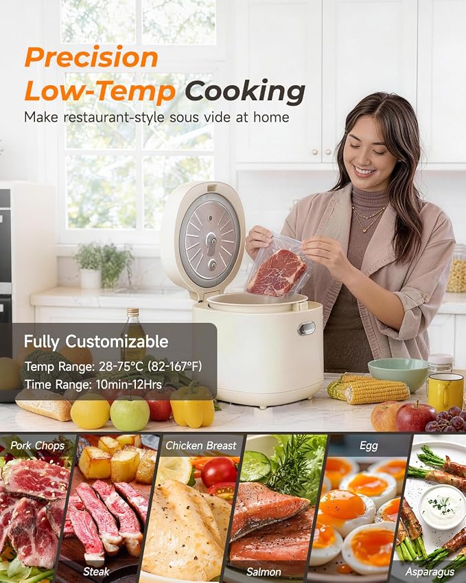 Feekaa Rice Cooker Small, 3-Cup Uncooked (6-Cup Cooked), Compact Mini Rice Cooker Small Kitchen with Ceramic Coated Inner Pot, Rice Maker with 6 Menu Options, 12H Delay Timer, Low Temperature Cooking