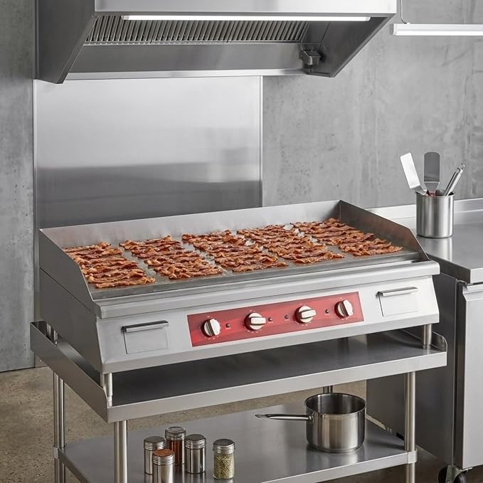 Commercial Electric Griddle 48", 208/240V, 10482W–14000W, for Restaurant