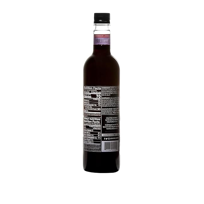 DaVinci Gourmet Classic Blueberry Syrup, 25.4 Fluid Ounces (Pack of 4)