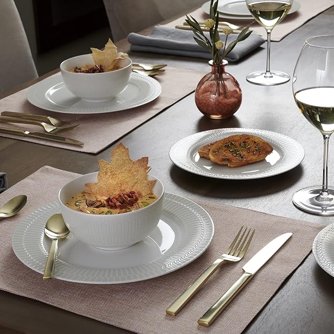 Oneida Chef's Table Champagne 20-Piece Silverware Set for 4, Flatware