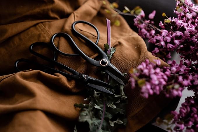 Barebones Artisan Trimming Shears - Gardening Shears and Herb Scissors - Essential Gardening Tools for Herb Gardens and Planting - Rust-resistant Garden Clippers