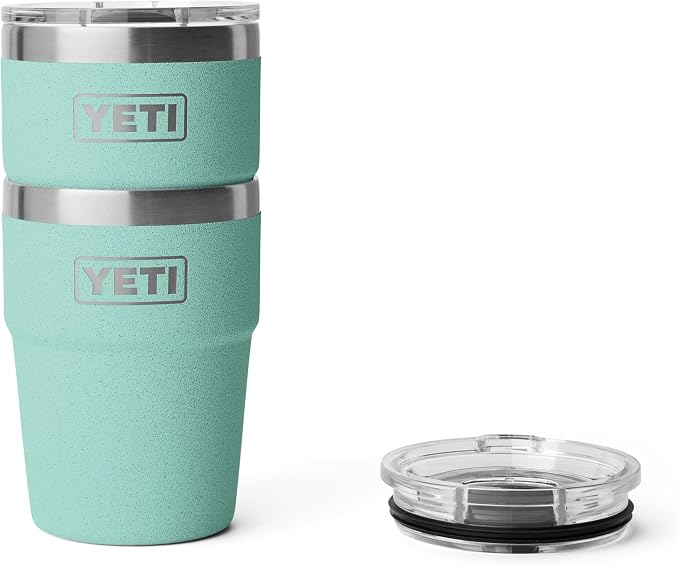 YETI Rambler 16 oz Stackable Tumbler, Vacuum Insulated, Stainless Steel with MagSlider Lid | Stackable