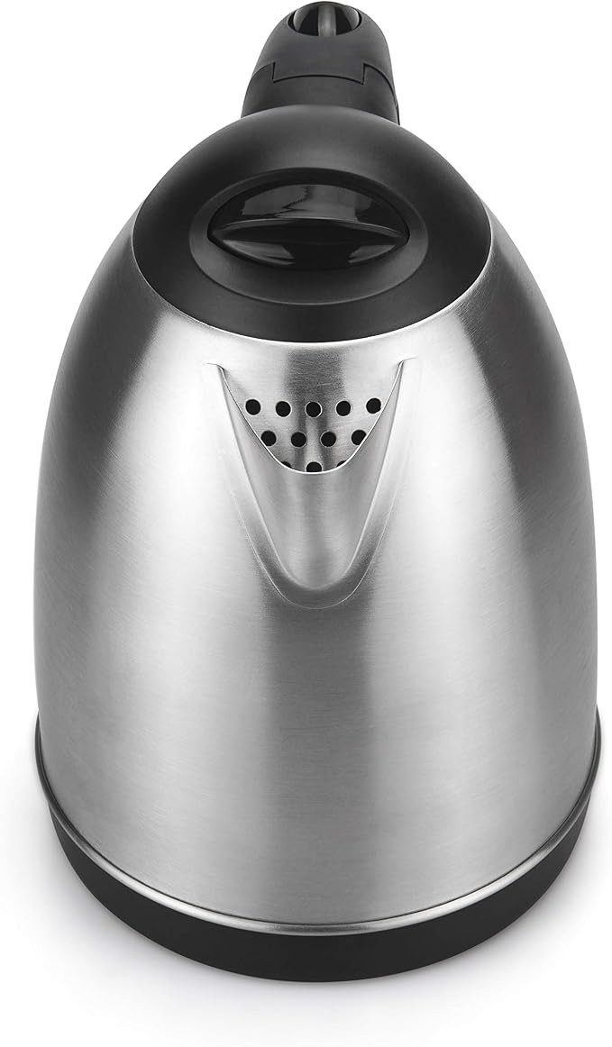 Courant 1.5 liter Cordless Stainless Steel Electric Kettle – 120V electric kettle with 360 Degree Rotational Body