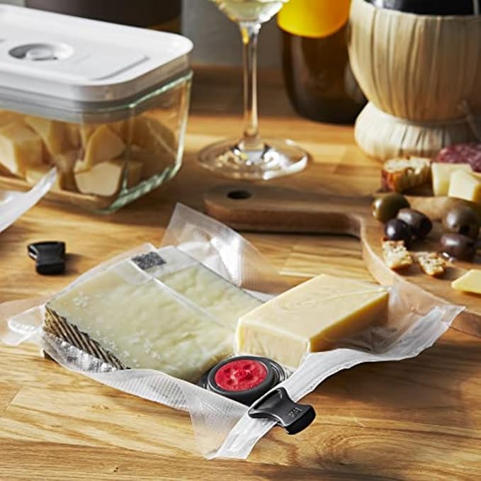 ZWILLING Fresh & Save 10-pc Vacuum Sealer Bags, Sous Vide Bags, Meal Prep - Small