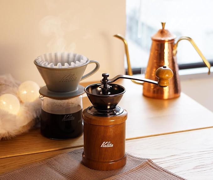 Carita Coffee Dripper Mino Ware High Heat Retention Pottery, For 2-4 People, Sand Beige, #02101, Wave Series, Made in Japan, Drip Equipment, For 2 People, For 4 Cups, Porcelain, Stylish, Outdoor