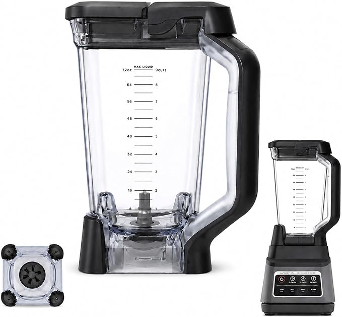 72oz XL Replacement Blender Pitcher for Ninja BN701, with Lid | Compatible with Ninja BN701C BN700C BC701CCO. Dishwasher safe heavy-duty thickened. BPA-free food-grade.