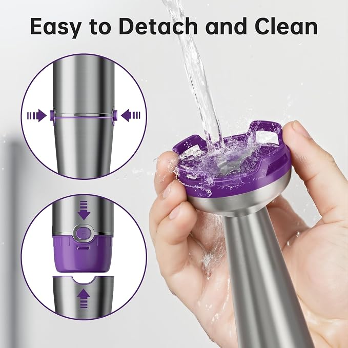 Turelar Immersion Blender Handheld 5 in 1 Hand Blender Set 1100W Heavy Duty | Trigger Variable Speed, Emulsion Stick Mixer with Food Processor, Whisk, Frother, for Soup, Puree, Baby Food, Anti-scratch