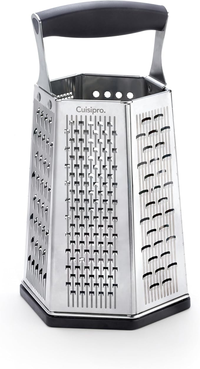 CUISIPRO 6 Sided Box Grater