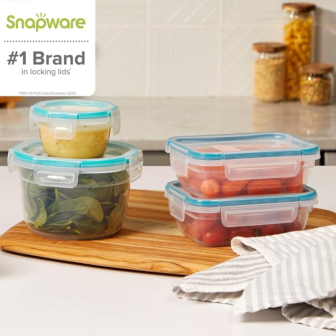 Snapware Plastic Total Solutions (10-Pack, Mixed Sizes) Food Storage Set