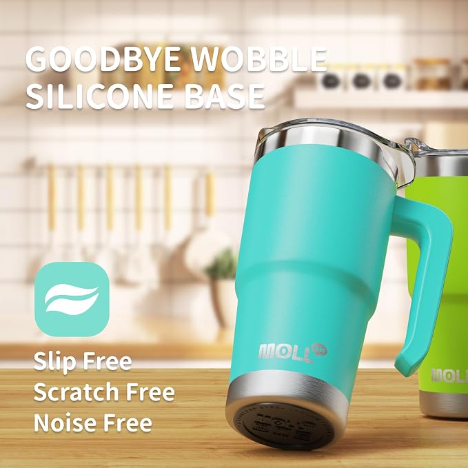 16 oz Stainless Steel Insulated Tumbler with Lid and Straw,Teal | Double Wall Vacuum Coffee Tumbler,Reusable Travel Mug Cup for Women