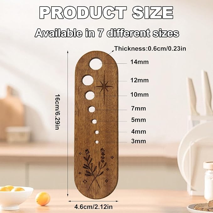 Wooden Vegetable Leaf Separator, Pottery Herb Stripper Tool Supplies, Fun Kitchen Gadgets, Exquisite Herb Stripper Bowl Gifts for the Kitchen Suitable for Home Use & Chefs
