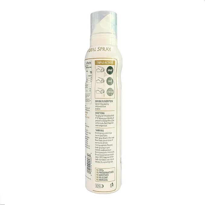 Mantova Flaxseed Oil, 100% Pure Cooking Spray with Omega-6, perfect for Keto snacks, baking, or seasoning for cooking, our oil dispenser bottle lets you spray, drip, or stream with no waste, 5 oz