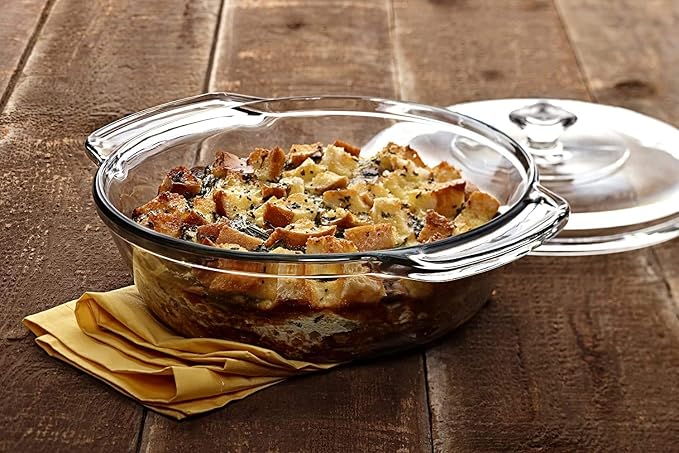 Anchor Hocking Oven Basics Loaf Dish, 1.5 quart, Clear