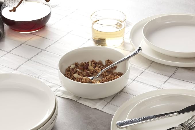 Oneida Etta 20-Piece 18/0 Silverware Set for 4, Flatware | mirror finish, dishwasher safe | includes knives, forks, and spoons | cutlery set for kitchen and dining