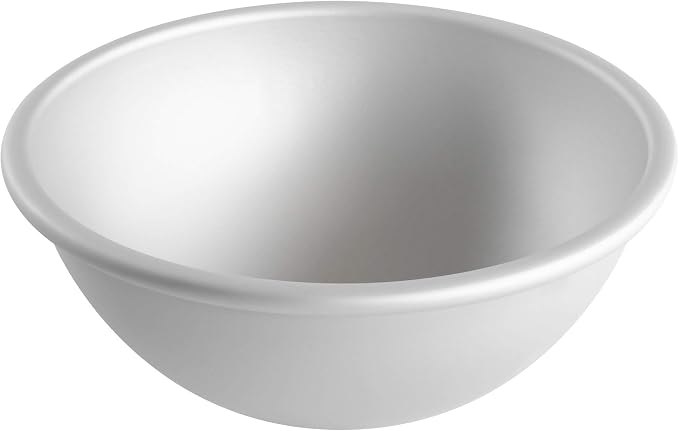 Fat Daddio's PHA-8 Anodized Aluminum Hemisphere Pan, 8 x 4 Inch (Pack of 4)