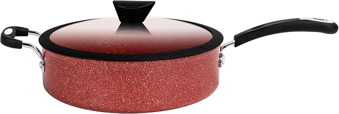 The All-In-One Stone Saucepan and Cooking Pot By Ozeri | Utilizes A Stone-derived Coating From Germany That Is 100% Free of APEO, GenX, PFBS, PFOS, PFOA, NMP and NEP